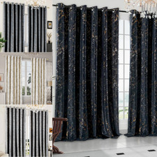 Thick crushed velvet curtains - thick,