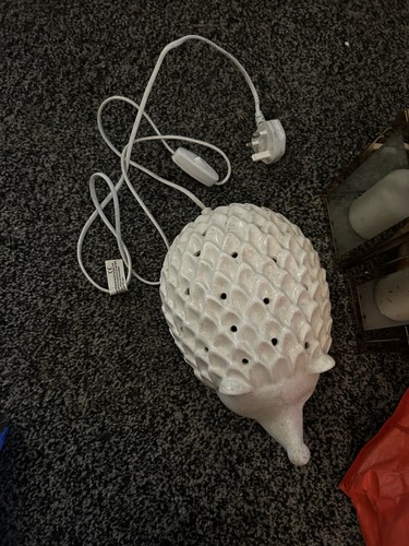 Cute hedgehog shape white - shape,