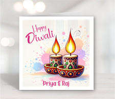 Personalised Diwali Card