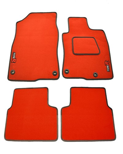 Honda civic type car mats - r,