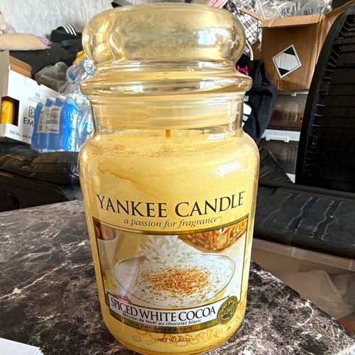 Yankee candle spiced white - yankee,