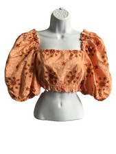 Zara pinkish-orange summer