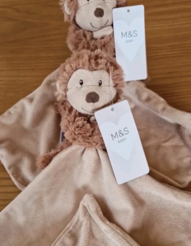 Monkey comforter soother - m&s,
