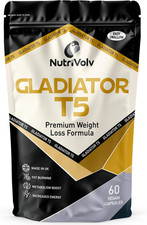 Nutrivolv Gladiator T5 Maximum Strength Weight Loss Pills That Work Fast, Keto S