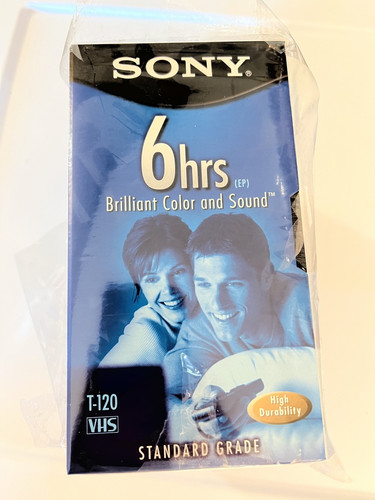 Sony vhs 120 - sony, hours