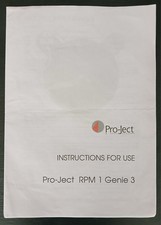 PRO-JECT RPM 1 GENIE 3 -
