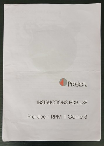Pro ject rpm genie - rpm,