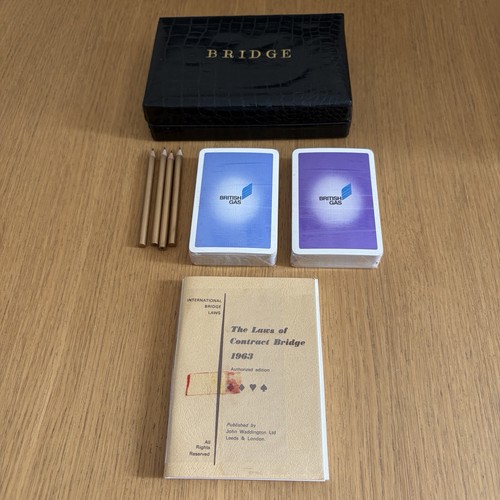 Bridge set british gas branded - bridge,