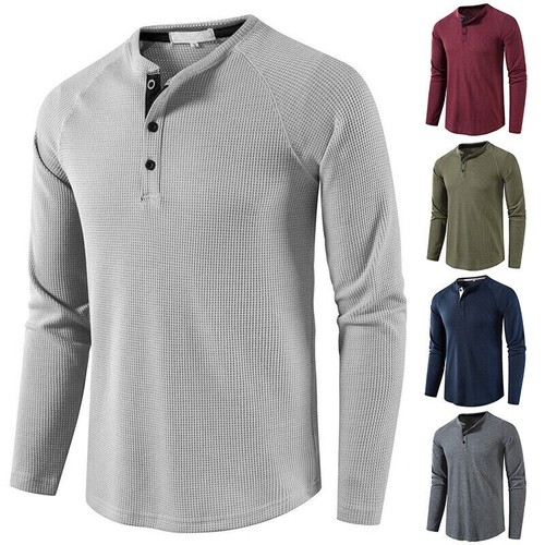 Mens casual long - long, sleeve
