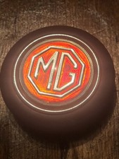 Original MG Steering Wheel Center Horn Button Vintage Classic Car Old Car