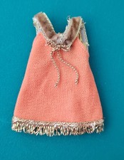 Vintage Topper Dawn Dale Doll Boxed Orange Gold Mini Dress VGC