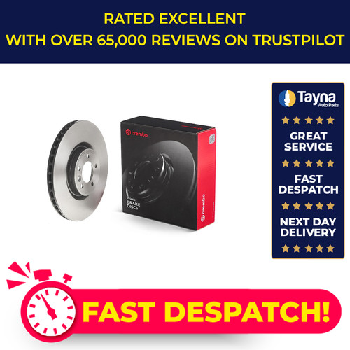 Brake discs pair vented - discs,