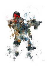 Judge Dredd ART PRINT