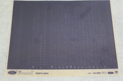 Ford fiesta microfich - ford,