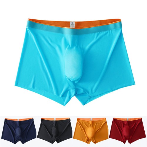 Mens ice silk boxer - silk, shorts