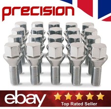 20 x Saab 93 Chrome Wheel Nuts Bolts for Alloys