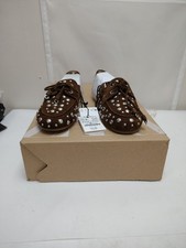 Zara Studded Split Suede Deck