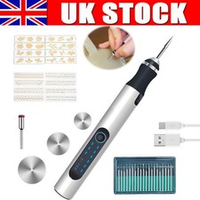 USB Cordless Electric Mini Drill Grinder Polishing Engraving Pen Rotary Tool Kit