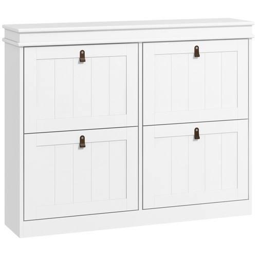 Homcom slim shoe cabinet - homcom,