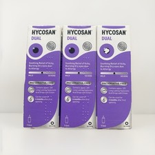 3x Hycosan Dual Eye Drops -