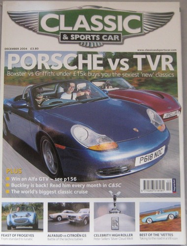 Classic sportscar 12 2004 - &, 12/2004