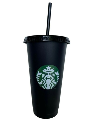 Starbucks black cold cup with - cold,