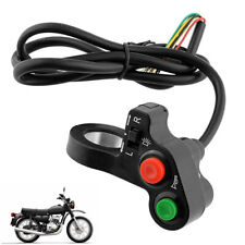 7/8" Motorcycle Lights Indicator Horn Handlebar Switch Gear for ATV Motocross