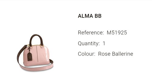 Louis vuitton alma rose - louis, vuitton alma