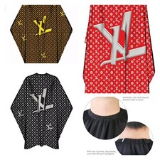 BARBER GOWN BLACK BARBER SHOP CUT/CUTTING HAIRDRESSING HAIRDRESSERS SALON CAPE 