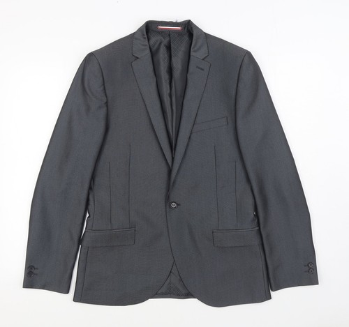 Ventuno mens grey polyester - ventuno, 21