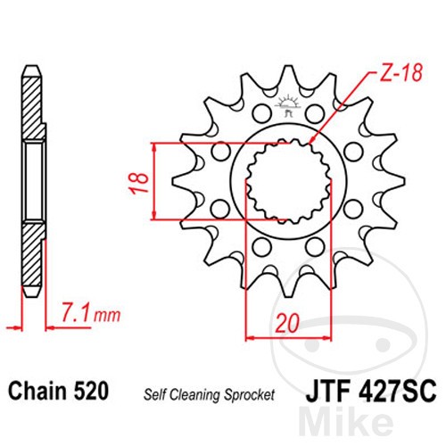 Sprockets fine gear - sprockets,