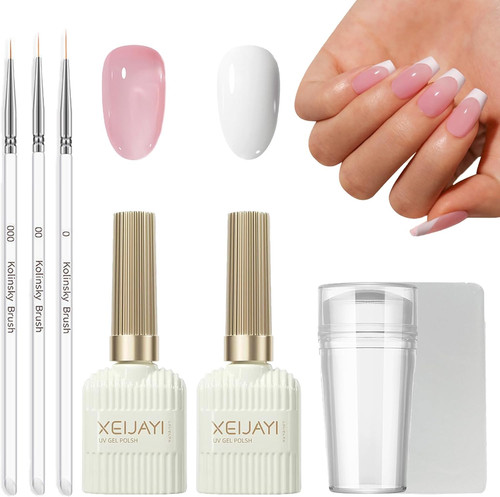 French manicure kit jelly - french,