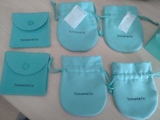 Tiffany Blue Suedette Pouches