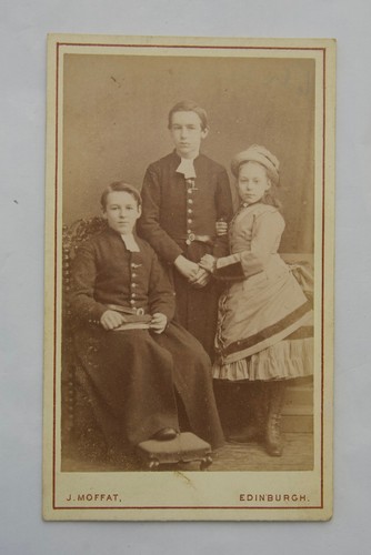Cdv victorian boys - cdv, in