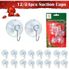12-24pcs Strong Clear Suction