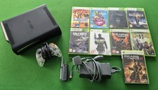 Microsoft Xbox 360 Elite Console Custom Chipped Immaculate + 9 Games  FAST P&P