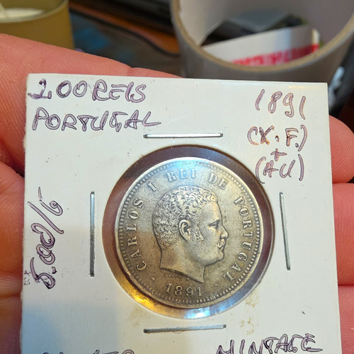 Portugal 200 reis - portugal, 1891