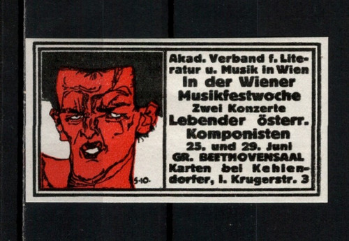 Rare egon schiele wiener - schiele,