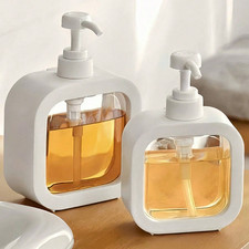 300/500ml Soap Dispenser Bottle Pump Plastic Hand Liquid Bathroom Shampoo Empty