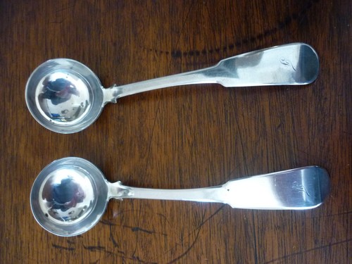 Antique pair sterling - pair, of