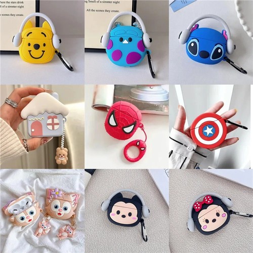 Cartoon silicone cases - 3d,