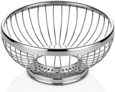 Vintage stainless steel fruit - stainless,