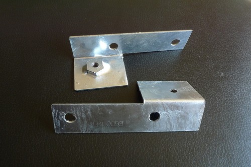 Galvanized wing mounting - galvanized,