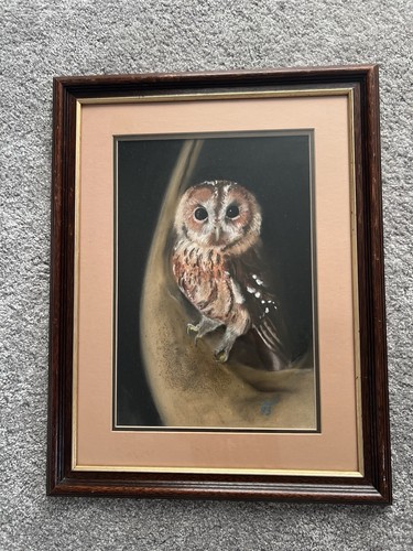 Original vintage tawny owl - vintage,
