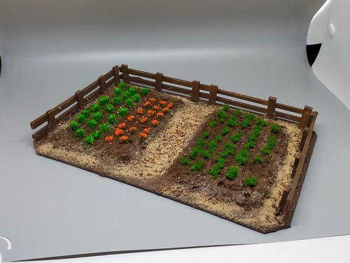 28mm allotment terrain - allotment, ww2