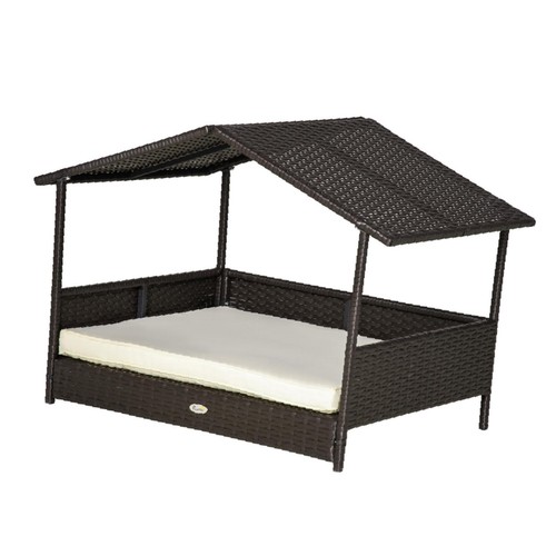 Rattan pet bed with - pet,
