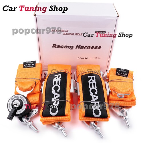 Orange recaro point - point, 3"