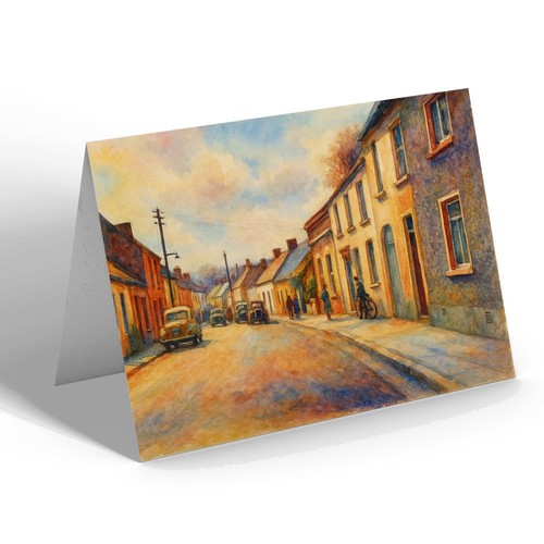 Greeting card mill street - mill,