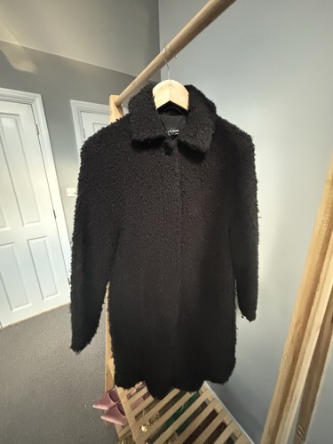 Black teddy coat - teddy,