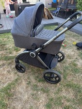 iCandy Core Complete Bundle Dark Grey Travel System Pram Pushchair